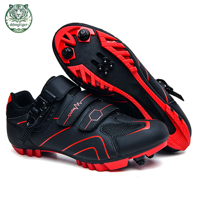 ddmytiger Mountain self-locking riding men and women, new road shoes, hard soled dynamic with locking bike shoes for assistance A ddmythur