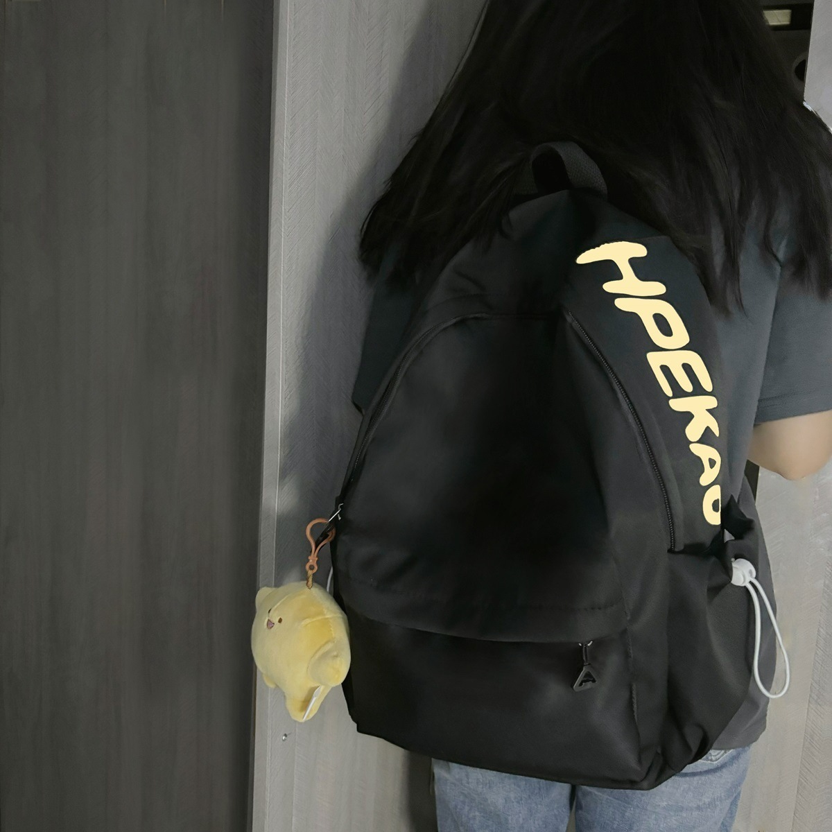 2024 New Designer Backpack Golden Feather Bird Simple Forest Series Multi functional Comparison Letter Large Capacity Solid Color Women's Commuti