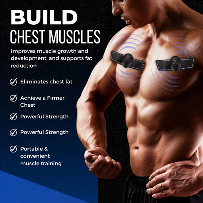 Electric EMS Abs muscle stimulation massager abdominal and hip trainer waist trimmer for arm leg and body shape massage equipment 240919