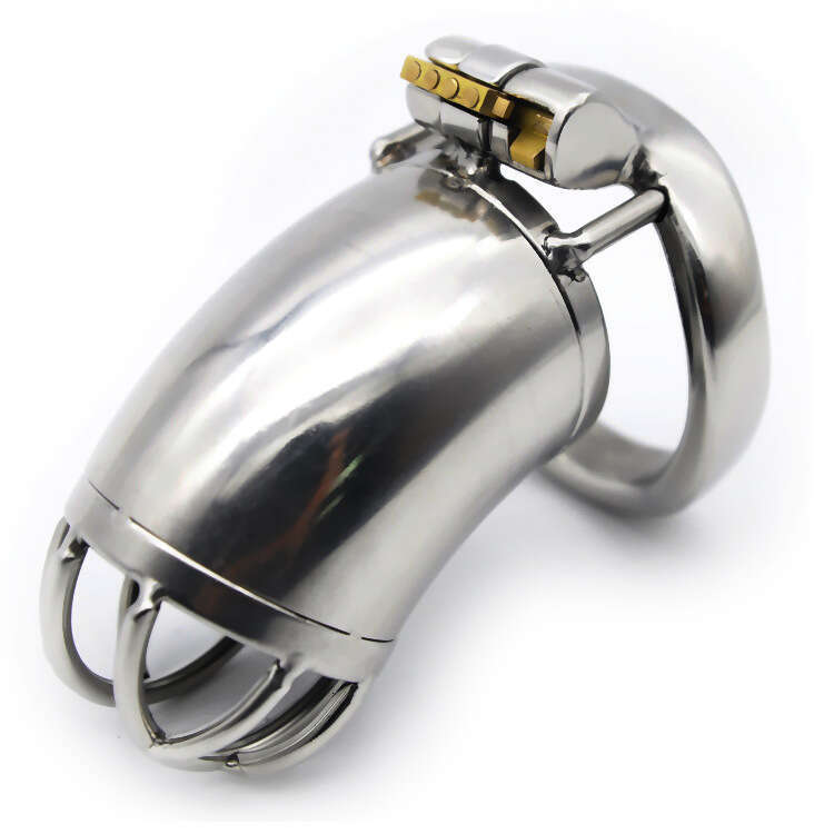 Stainless steel male chastity device, chastity lock pants, slave training, wearing long-term tools for outdoor activities, adult sex toys