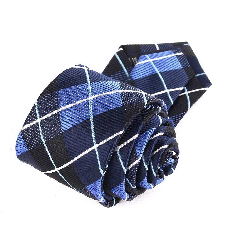 New Jacquard Plain Tie Mens Ball Striped Tie Wedding Business Advertising Set Slim Tie Mens Collar Y240925