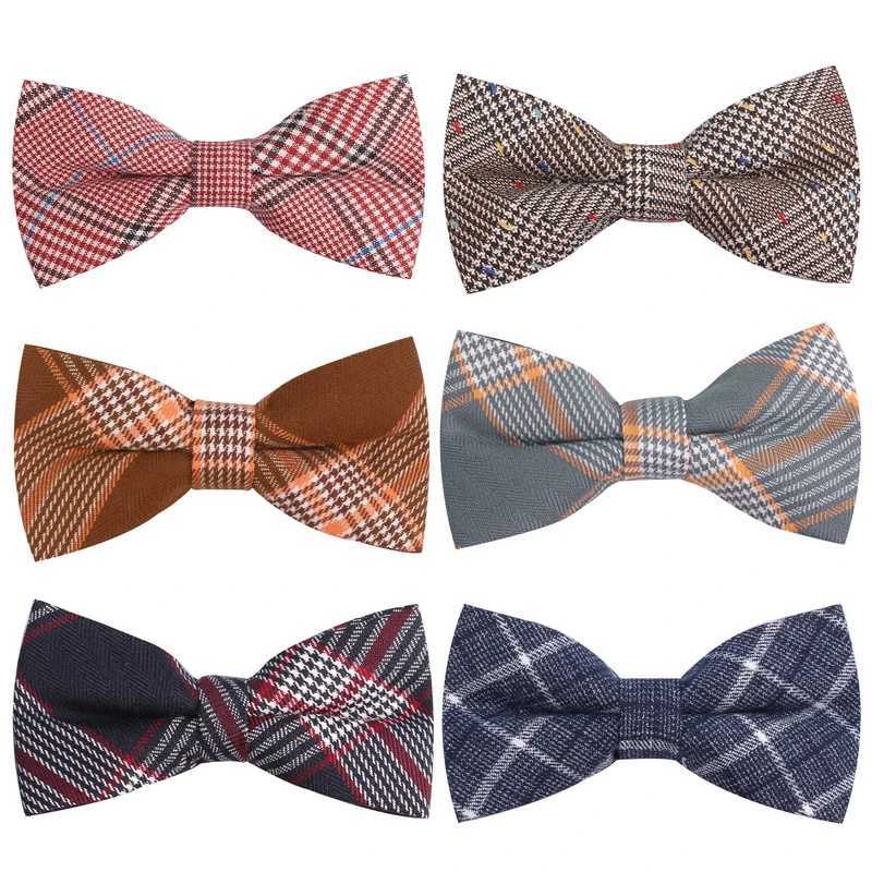 Mens Classic Cotton Tie Mens Tie Promotion Plain Tie Business Wedding Tie Y240925