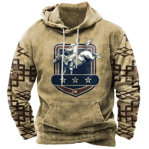 Pattern Hoodie Animal Mens Comfortable Breathable Lightweight Hooded Sweatshirt For Trendy Winter Wear Mens Clothing