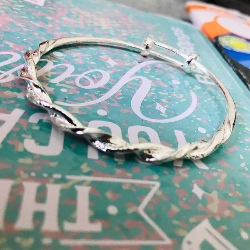 Vintage Silver Color Bangles for Women Fashion Adjustable Bracelet Twist Braid Metal Bangle Party Wedding Accessories JewelryX240925