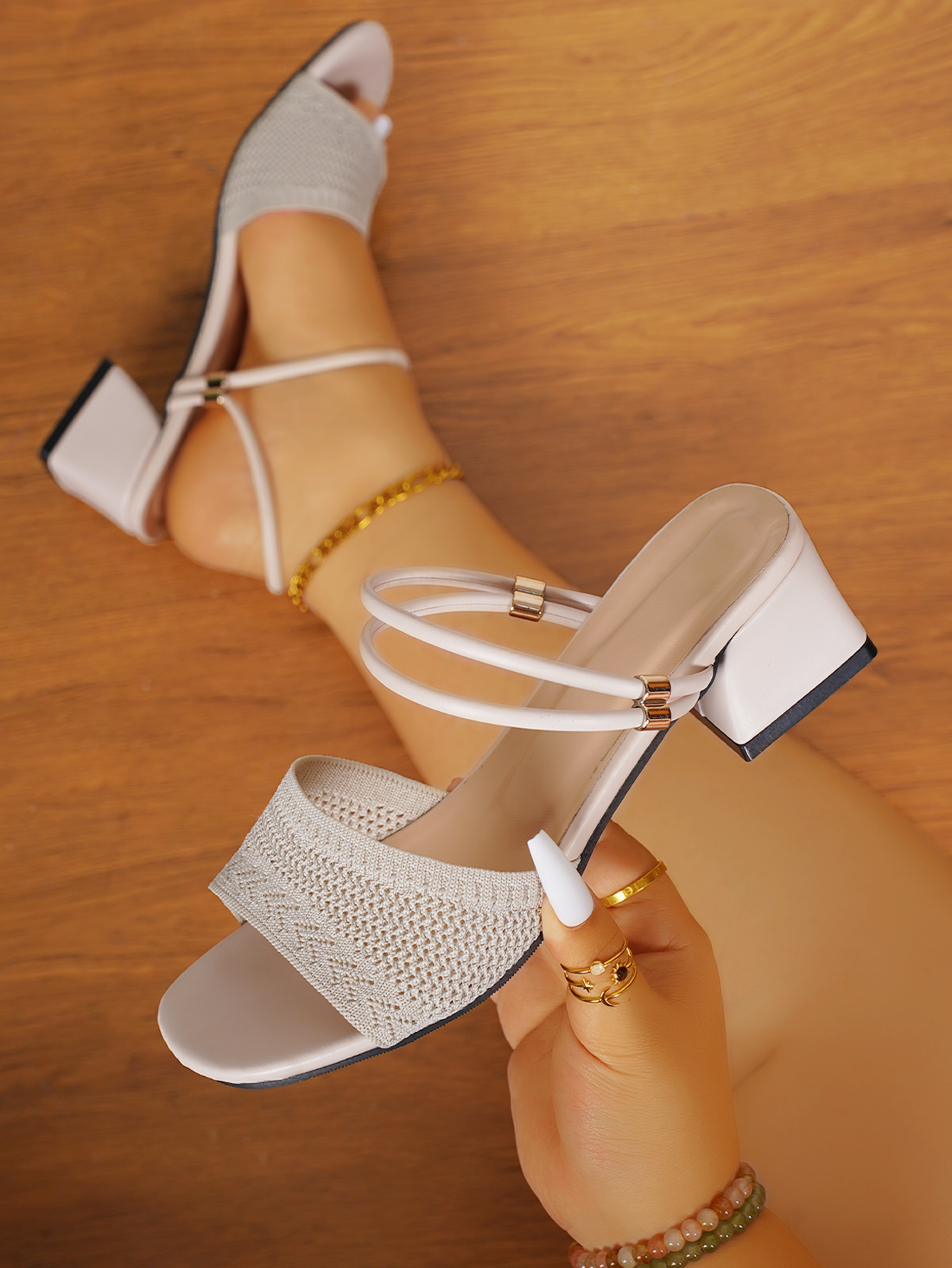 Chic High Heel Sandals - Ideal Comfort and Style Combination