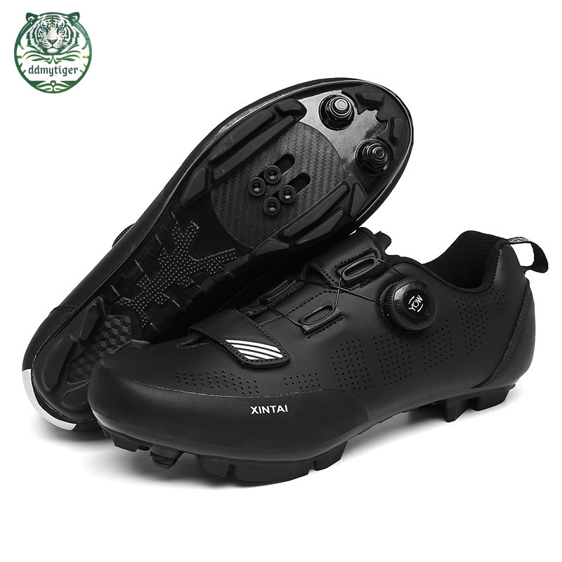 ddmytiger Large size power assisted bicycles, road lock shoes, outdoor sports equipment, breathable men's and women's cycling shoes A ddmyth