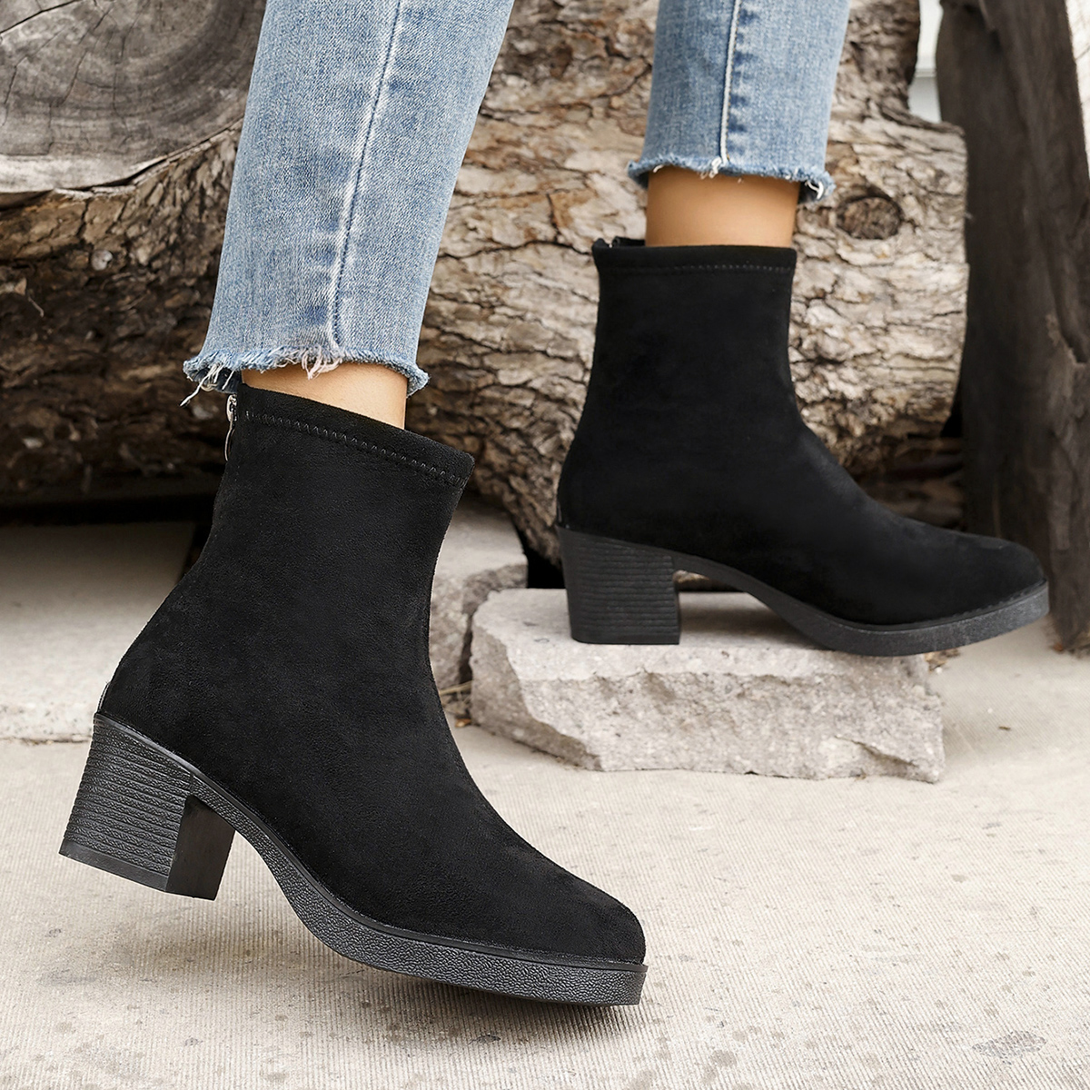 Women's Ankle Boots - Short & Stylish Footwear Options