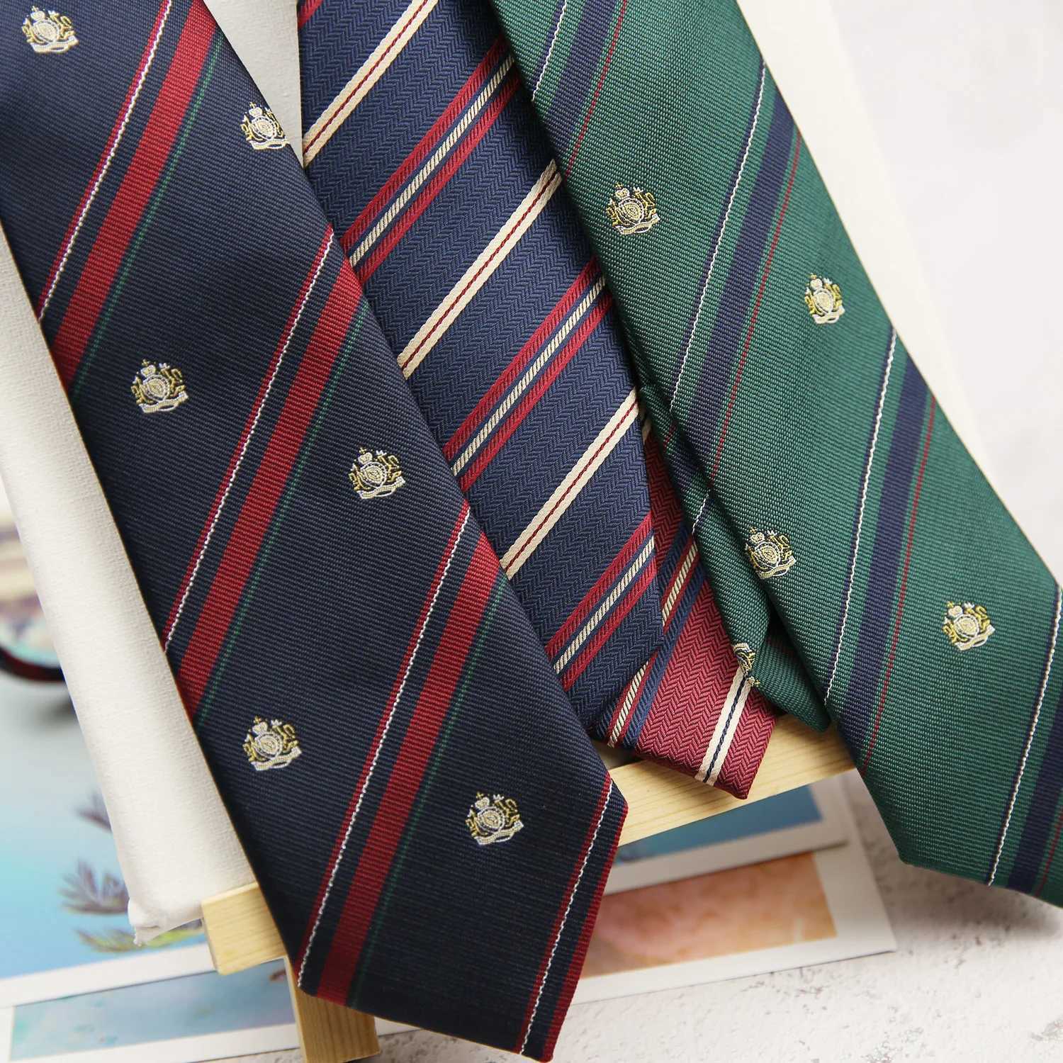 Mens zip tie mens zip tie womens suit 7cm striped lazy tie slim girls tie Gravatas rubber pre tie Y240925