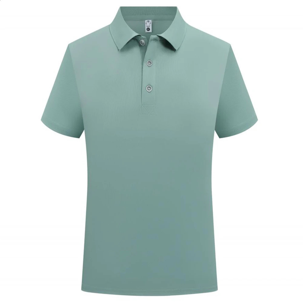 Men Breathable Formal Collar T Shirts Bulk Wholesale Plain White Uniform Polo For Casual Camisa Polos Para Hombre 240924