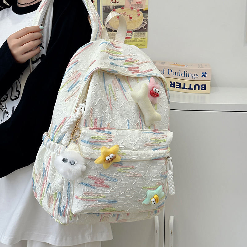 2024 New Designer Tall, Cute and Sweet Girl Computer Travel Backpack Backpack