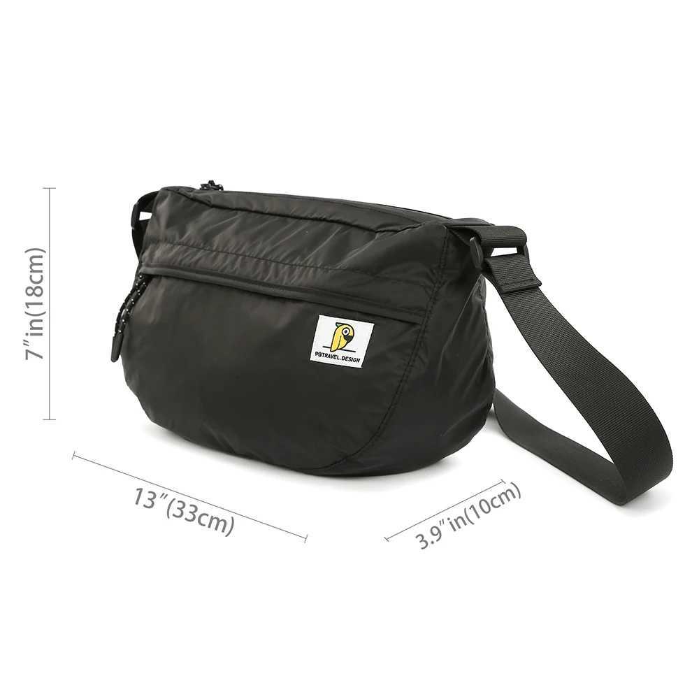 Casual Crossbody Bags For Men Women Shoulder Messenger Bag Large Capacity Small Fi Travel Hands Girls Sling Bag Z240924