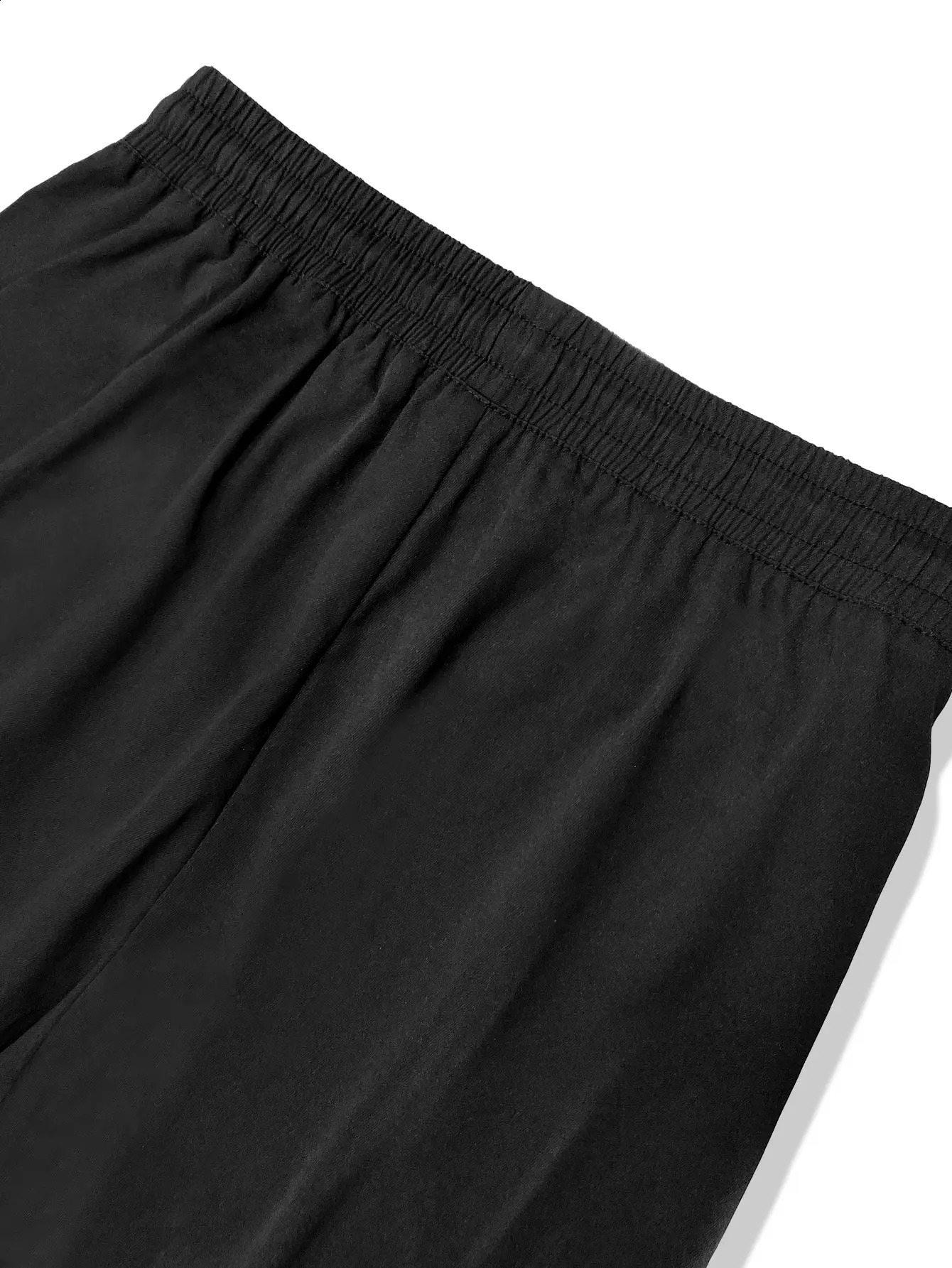 Trendy Drawstring Cargo Pants Mens Multi Flap Pocket Trousers Casual Outdoor Pants Mens Work Pants Outdoors Streetwear 240914