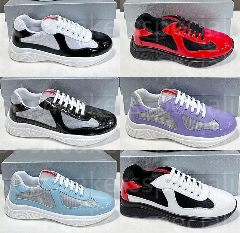 American Cups designer mens Womans luxury shoes sneakers trainers running mens sports casual black red purple Outdoor fashion red out of office sneaker