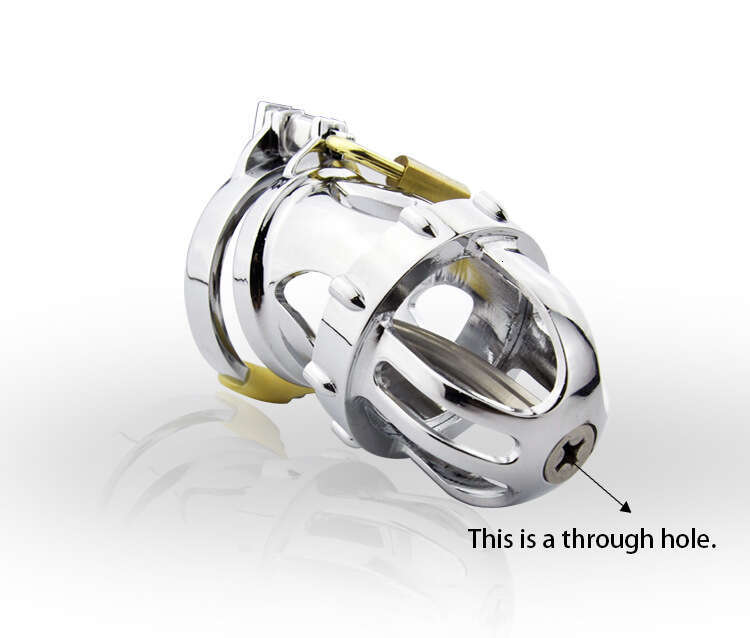 Factory price direct sales titanium alloy plated with environmentally friendly chromium CB6000S men's chastity belt metal stainless steel chastit