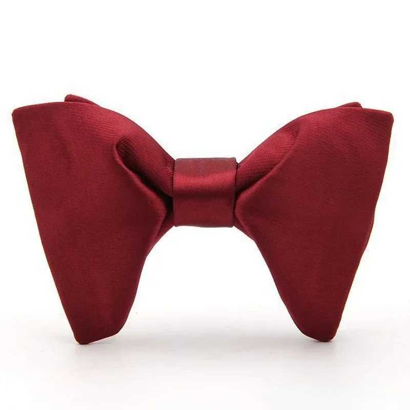Fashion Solid Color Mens Tie Cravats Gro Party Banquet Wedding Accessories Gifts Y240925