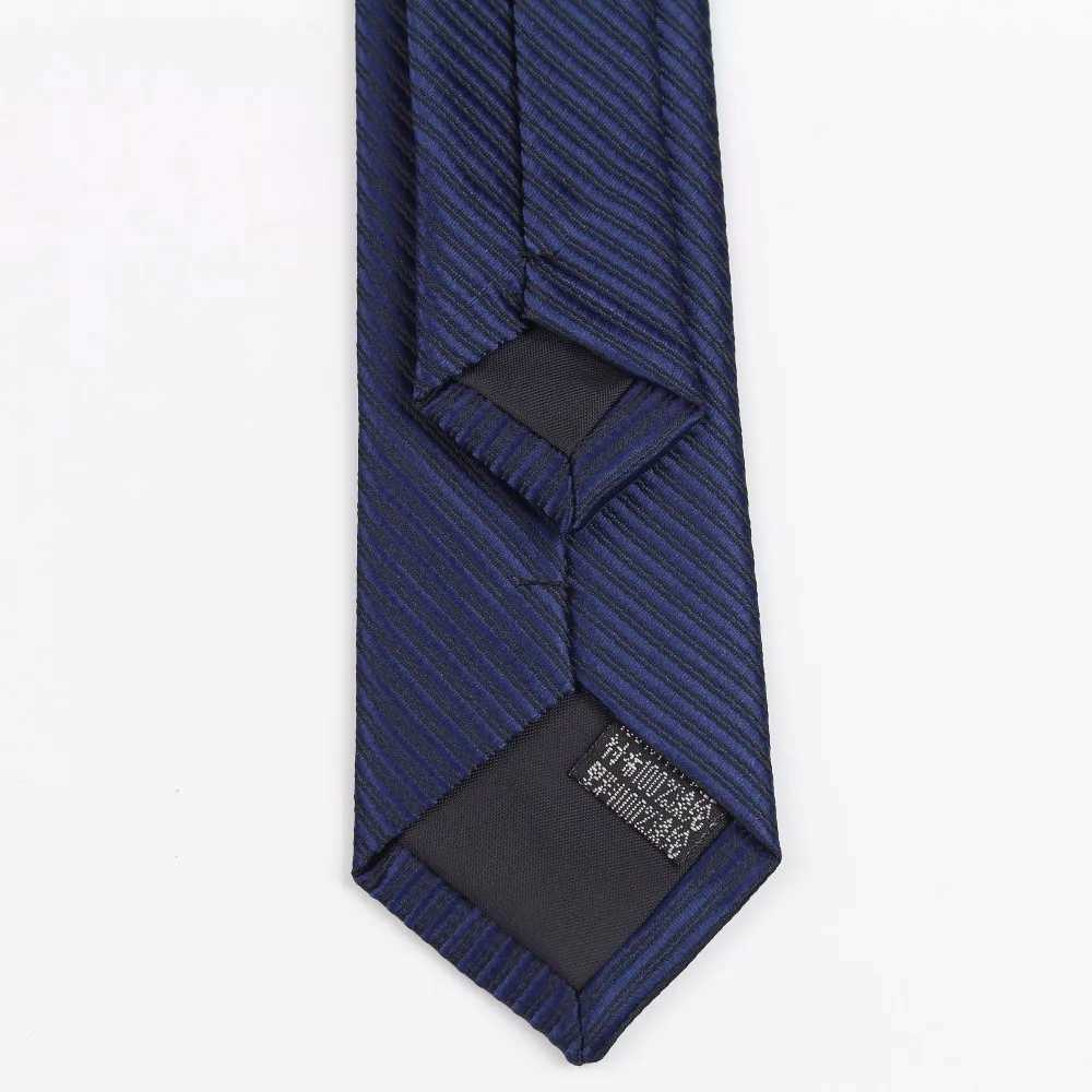 5cm mens business tie formal striped jacquard wedding collar narrow classic Corbata collar Gravata Y240925