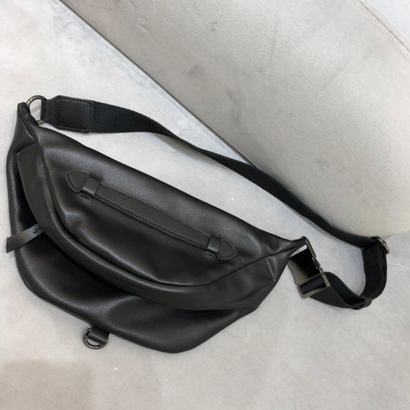Cool Genuine Leather Chest Bag For Woman Moto Car Crossbody Pac High Quality Cowhide Female General Belt Saddle Shoulder Bags