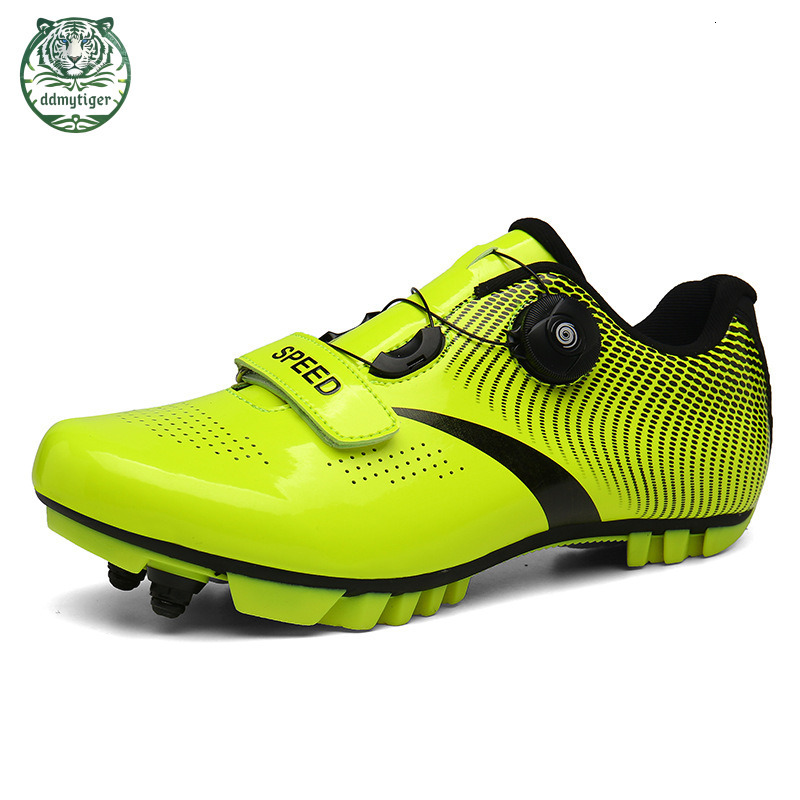 ddmytiger Large size for men and women, road mountain bike lock shoes, hard soled assistive cycling shoes A ddmythur