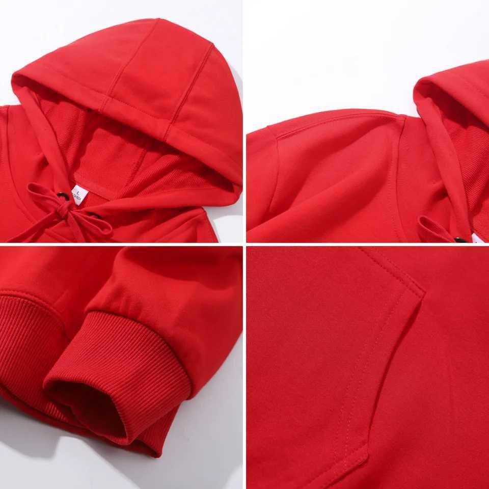 Simple Design Round Neck Sweatshirt Men Loose Streetwear Pullover Male Hoodies Mens Long Regular Oversized SweatshirtsX240925