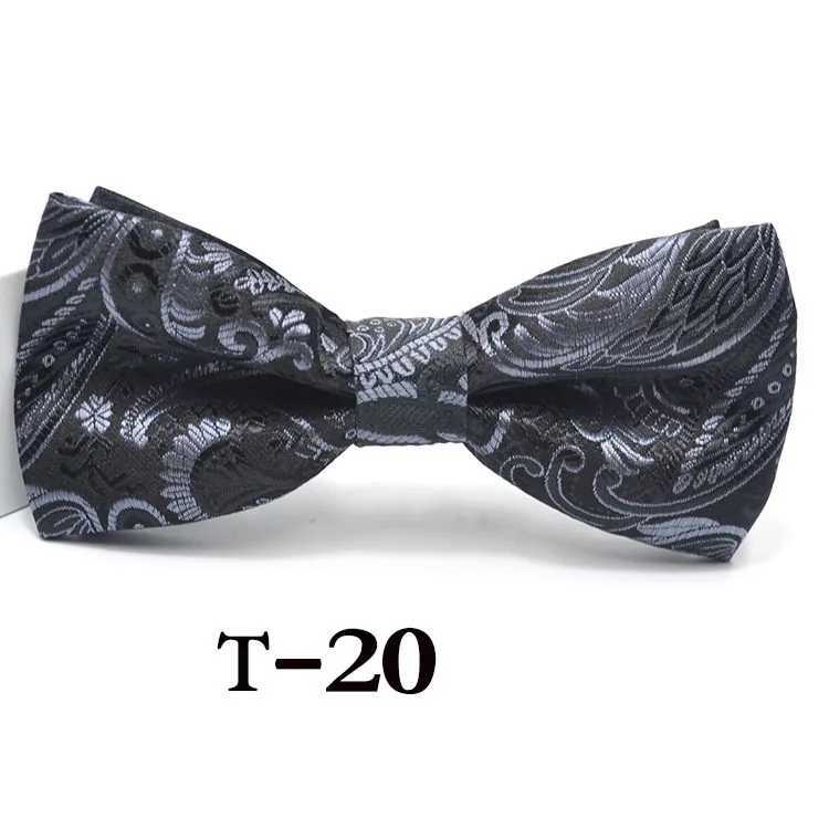 Bow mens formal striped collar mens fashion business wedding bow M dress krawatte legame gift 60 Y240925