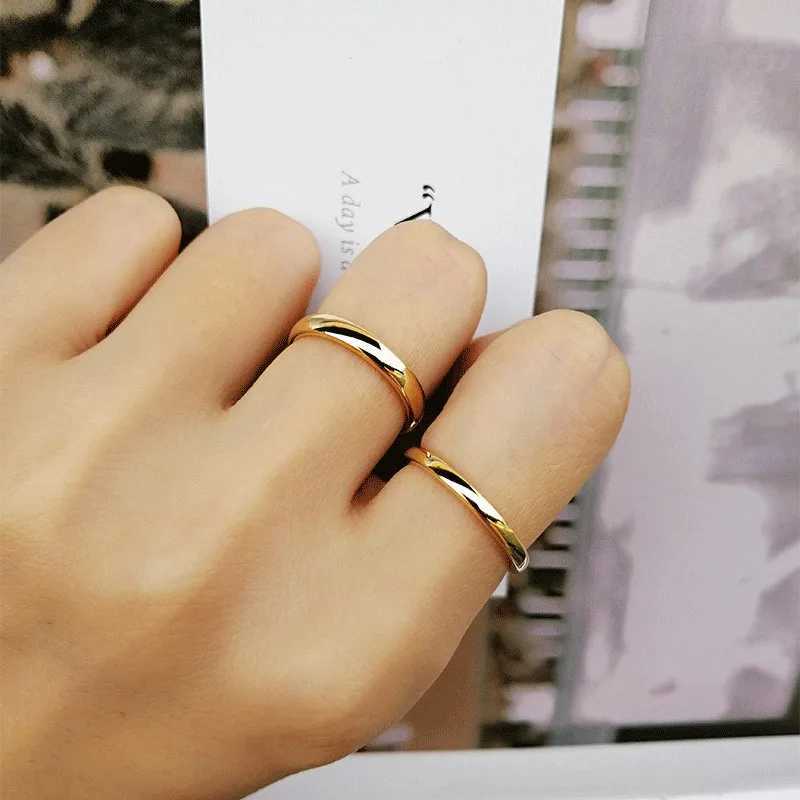 LETAPI 2023 New 2mm 3mm 4mm 6mm Gold 100% Tungsten Carbide Wedding Ring Mens Wholesale W240925