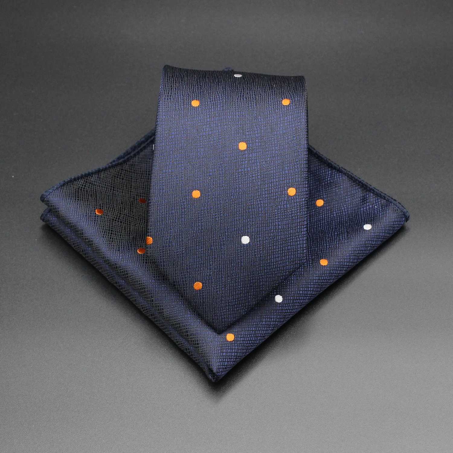 Classic Teal Stripe Mens Tie Elegant Silk High Quality Tie Weaving Set M-neck Hanky Set Business Wedding Party Y240925