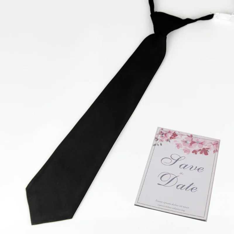 Fashionable JK tie for JK uniform mens casual plain weave collar Japanese style cute collar school accessories Y240925