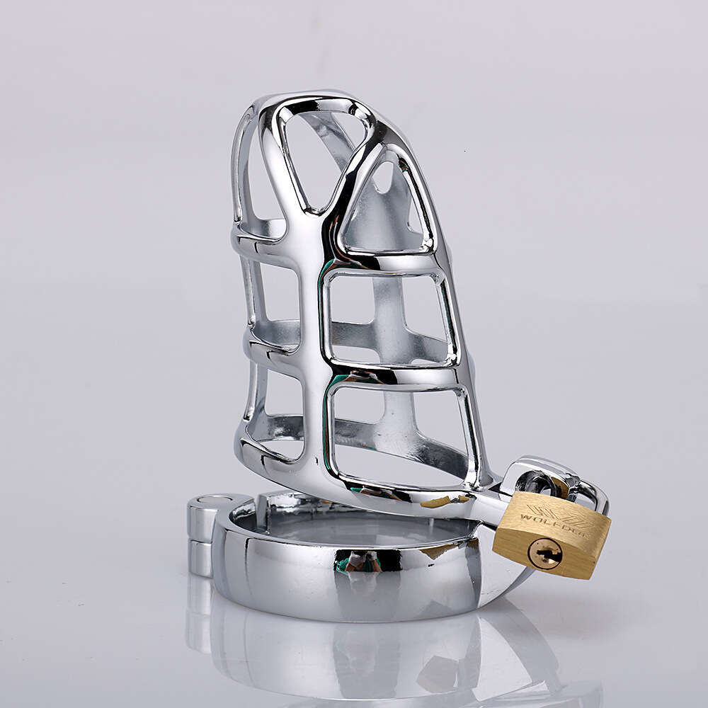 Male chastity lock chastity lock chastity belt penis cb lock jj birdcage abstinence device s sex toy props