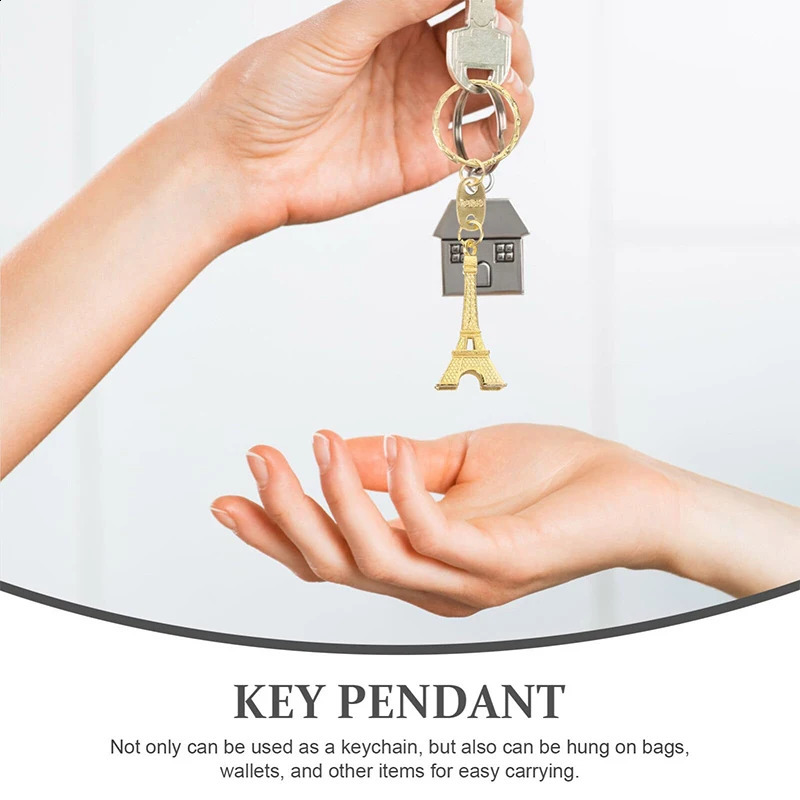 20 Eiffel Tower Keychains in Paris France Tourist Memorial Hall 240924