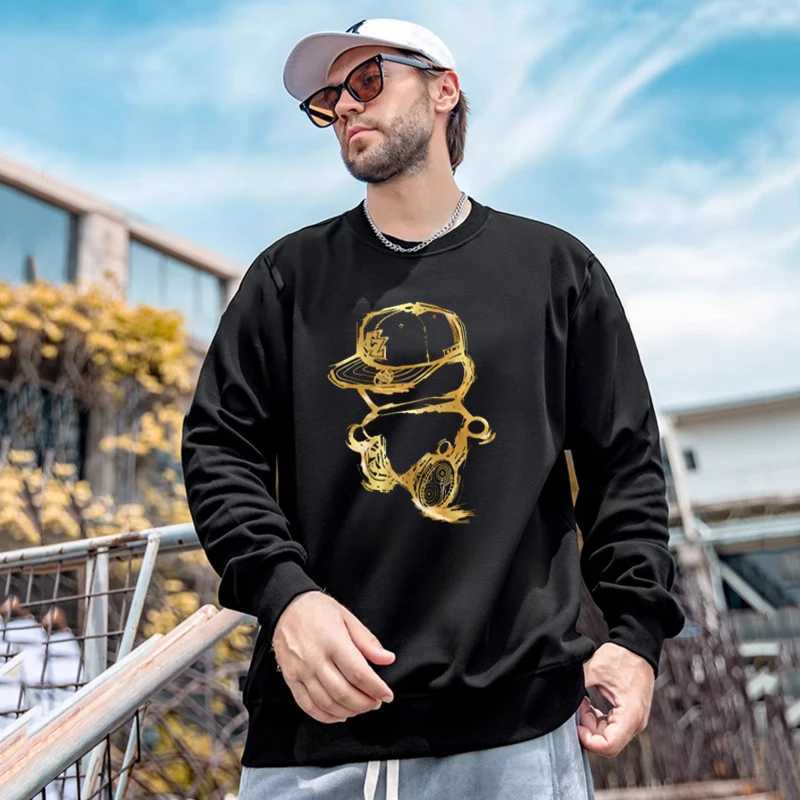 Oversized Tops Men Plus Size Autumn Pullovers Sweatshirts 6XL 7XL 110-180kg Man Round Neck Long Sleeve Printed Big Size ClothingX240925