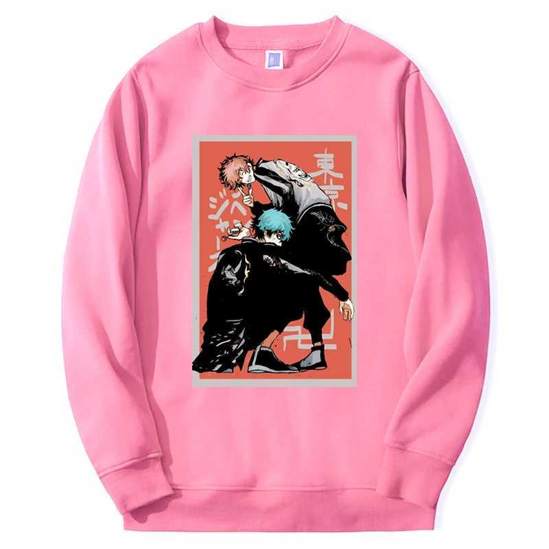 2024 Hot Anime Tokyo Revengers Hoodies Men Women Mikey Anime Graphic Sweatshirts Harajuku Casual Round Neck Tracksuit PulloverX240925