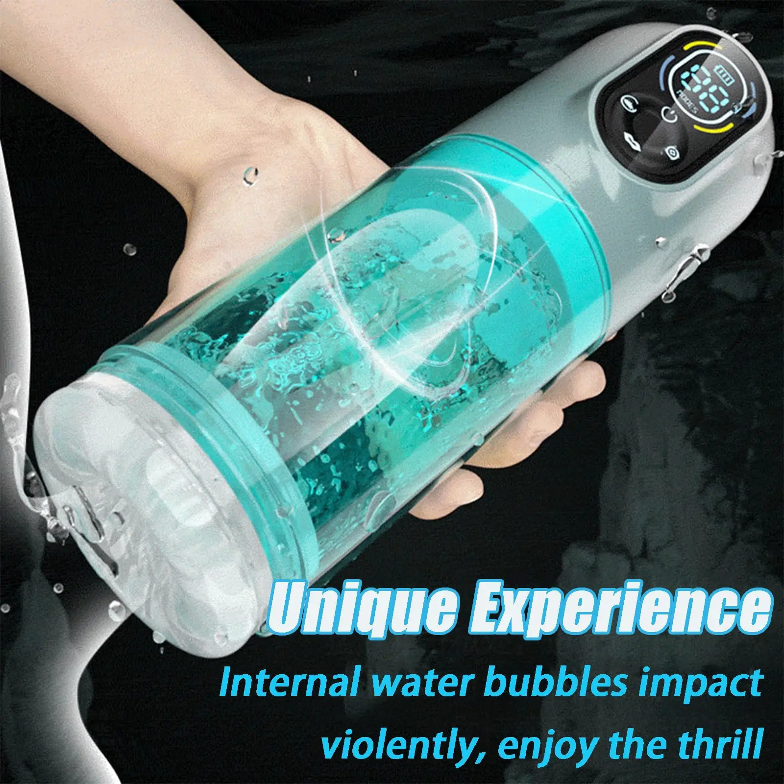 Male sex toy adult automatic masturbation penis pump pocket cat vibration stimulation roaming penetration game 3D texture 240914