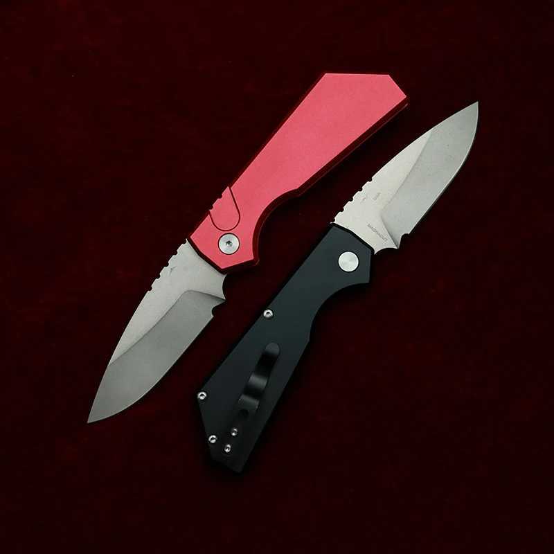 LEMIFSHE Best Packaging Box PT Mark MagnaCut Aluminum Handle Camping Hunting Survival EDC Pocket Tool Folding Knife CL240925