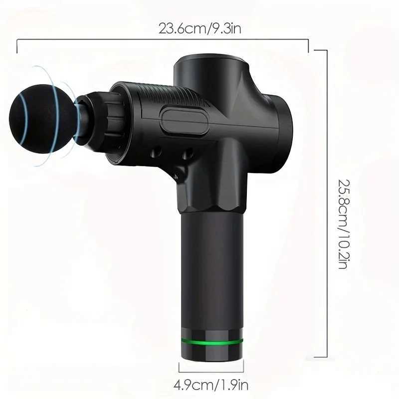 Deep Muscle Massage Gun Electric Percussion Pistol Massage Machine Used for Body Neck Back Leg Fitness Tools Level 30 Deep Muscle Massage Gu W240924