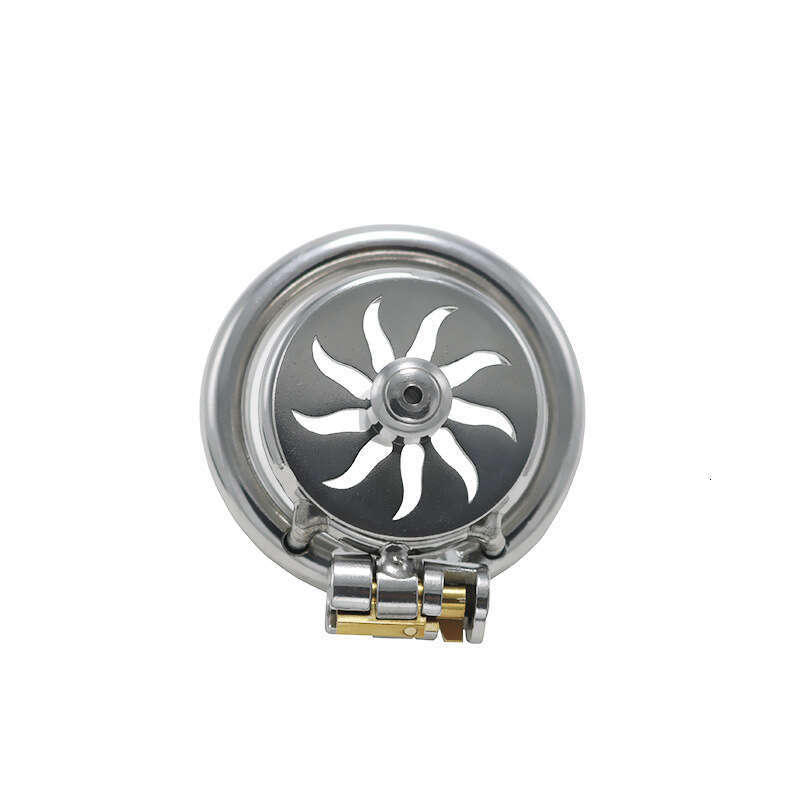 Colorful stainless steel chastity lock with catheter flat CB chastity device penis cage adult toy for outdoor wear male