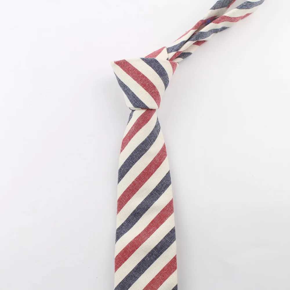Classic mens plain collar casual sweet suit bow tie M cotton slim fit tie color tie Y240925