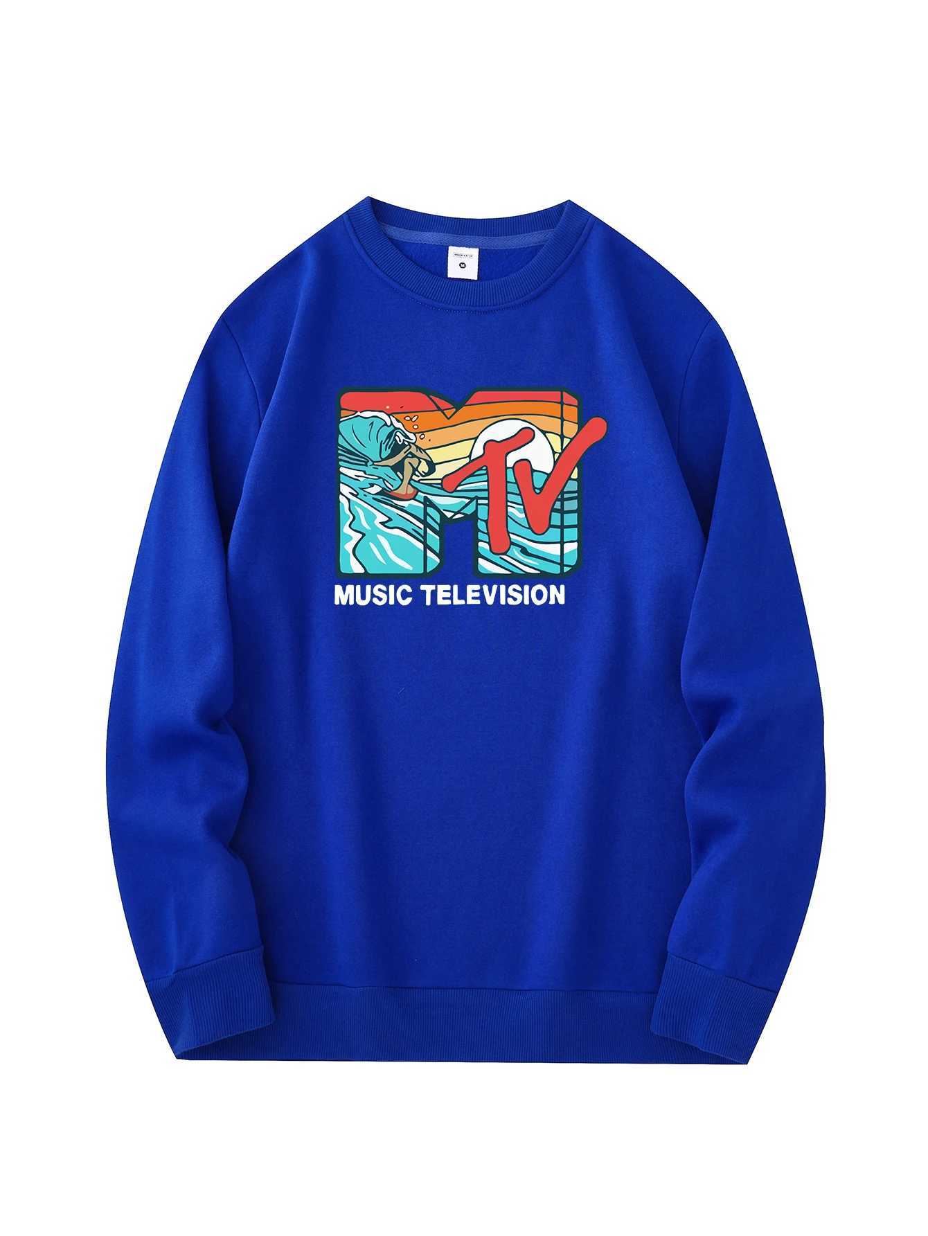 Mens new fashion round neck sweater casual and daily comfort round neck sweatshirt wave print mens jacketX240925