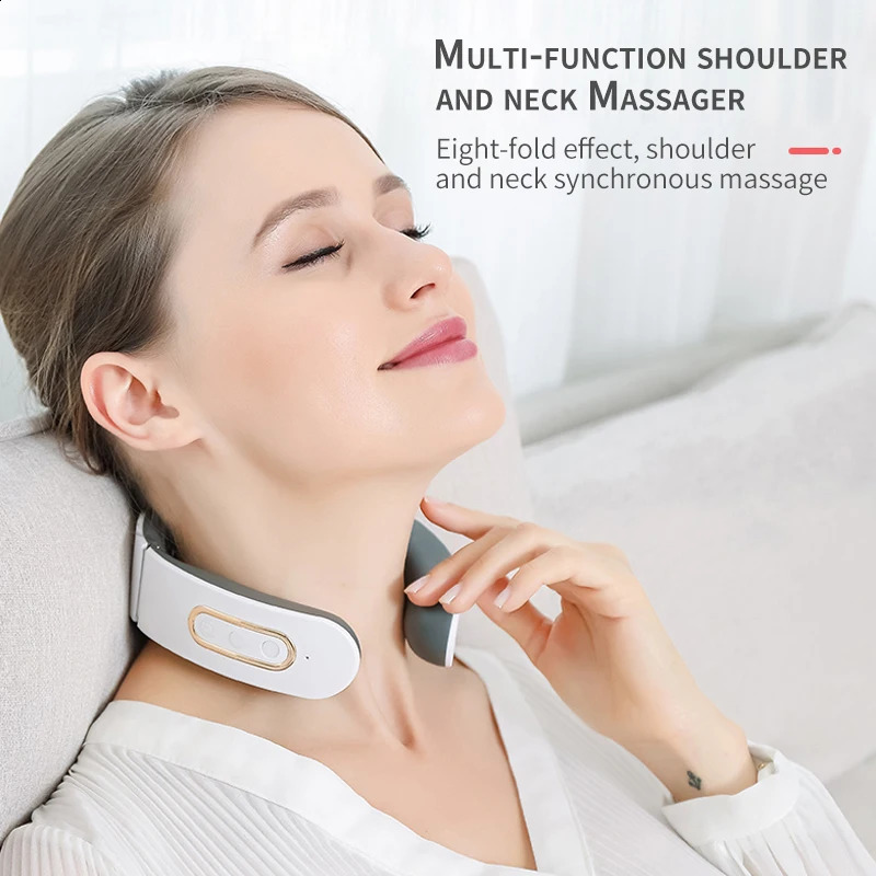 Neck Care Instrument Cervical Spine Massage Shoulder and Intelligent Electric Pulse 240919