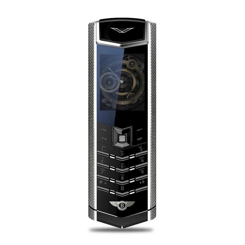 Cell Phones Metal Body Bar Phone K9 V9 Dual Sim Bluetooth Dialer Advanced Phone Invisible Keyboard Supports Russian Keyboard H240925