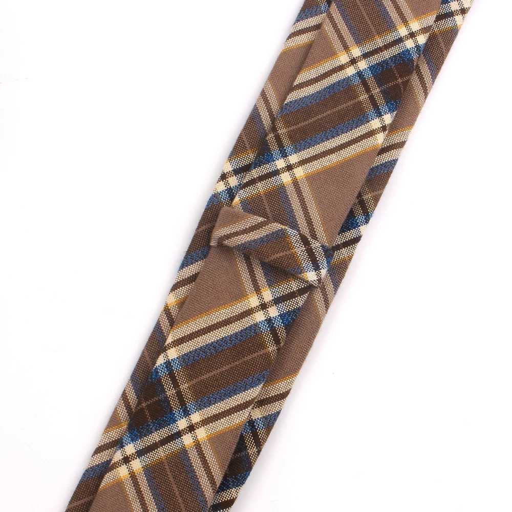Fashionable cotton neck tie for mens casual plain weave tie boys and girls suit slim collar tie wedding party Gravatas Y240925
