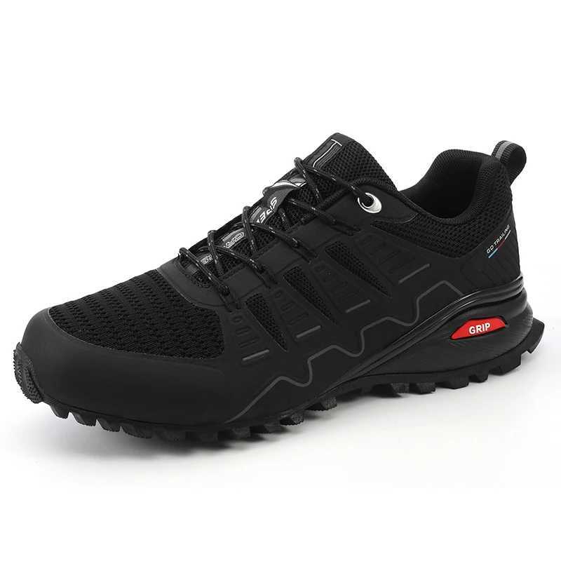 Outdoor ShoesMen Trail Running Shoes Outdoor Sneakers Hiking Shoes Trekking Grip Plus Big Size 50 51 52 Zapatillas Senderismo Hombre Z240924