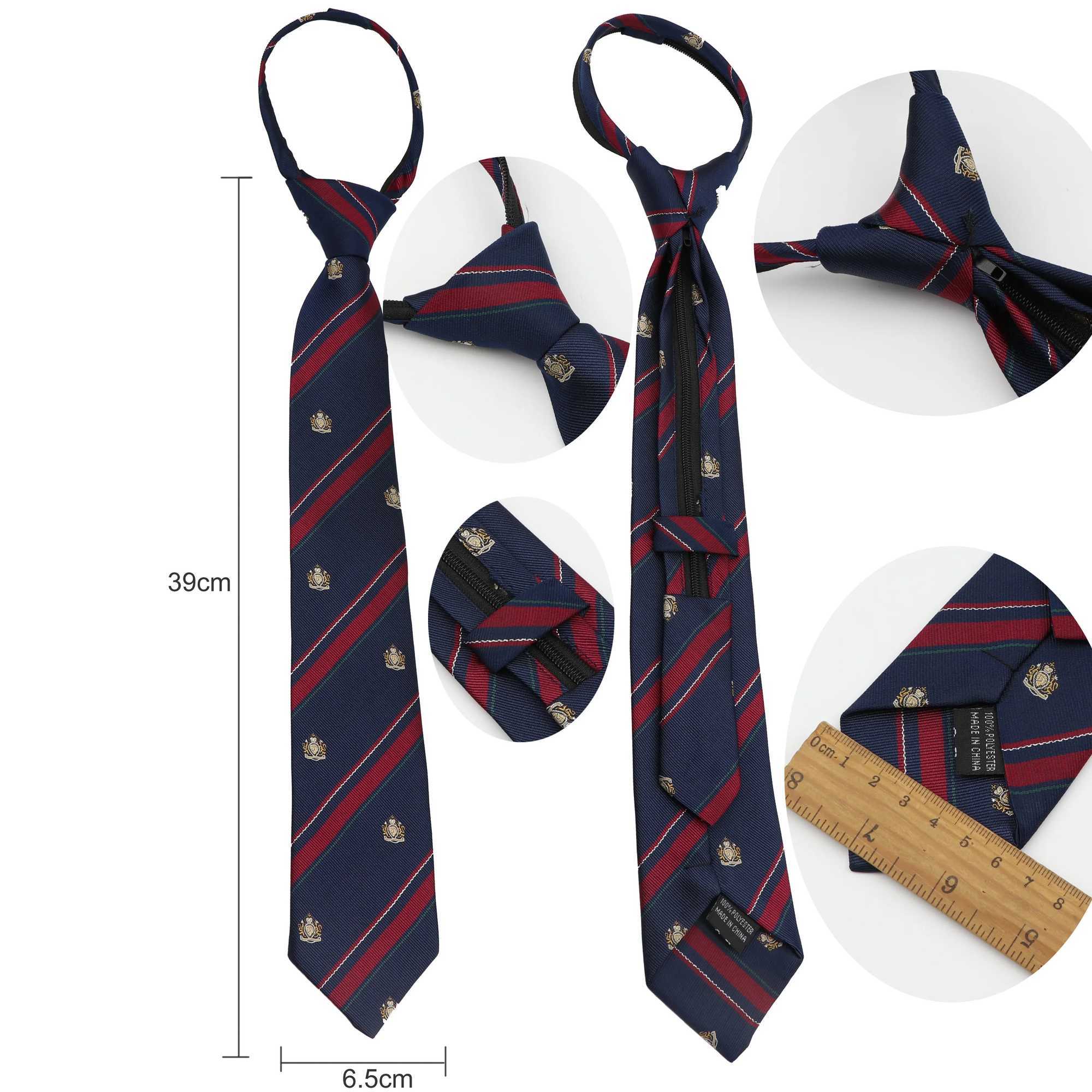 Newly arrived girls/boys summer school formal uniform tie set colorful striped checkered British tie Y240925