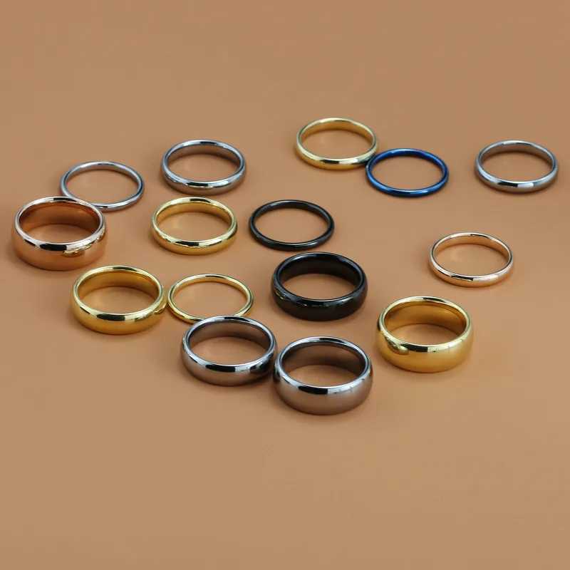 LETAPI high polished gold and silver color 100% tungsten carbide engagement ring for mens fashion tungsten wedding jewelry W240925