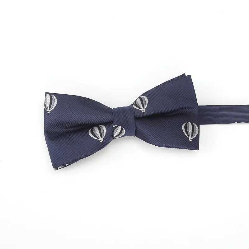 New style mens cartoon mens round ball bow jacquard bow wedding business set bow Gravatas Y240925