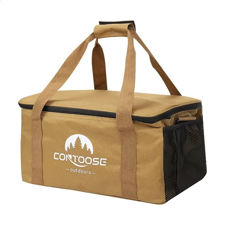 Camping equipment storage bag Outdoor picnic kit Sunshine Large capacity portable box Storage 240724