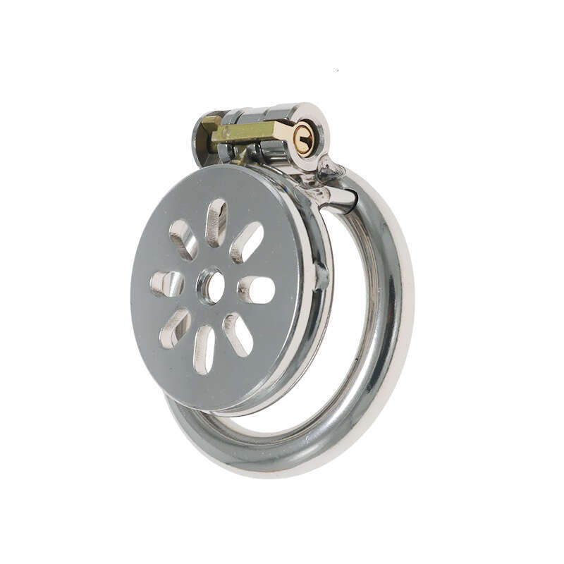 Colorful stainless steel chastity lock, penis cage, CB, worn outside, pseudo virgin chastity tool, sexual tool, adult toy for use