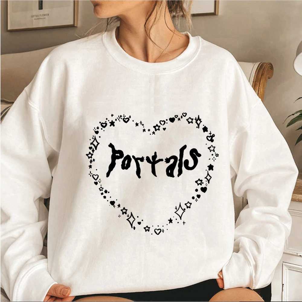 Portals Album Hoodies Melanie Martinez Hoodie Harajuku Round Neck Sweeathirts Fans GiftX240925