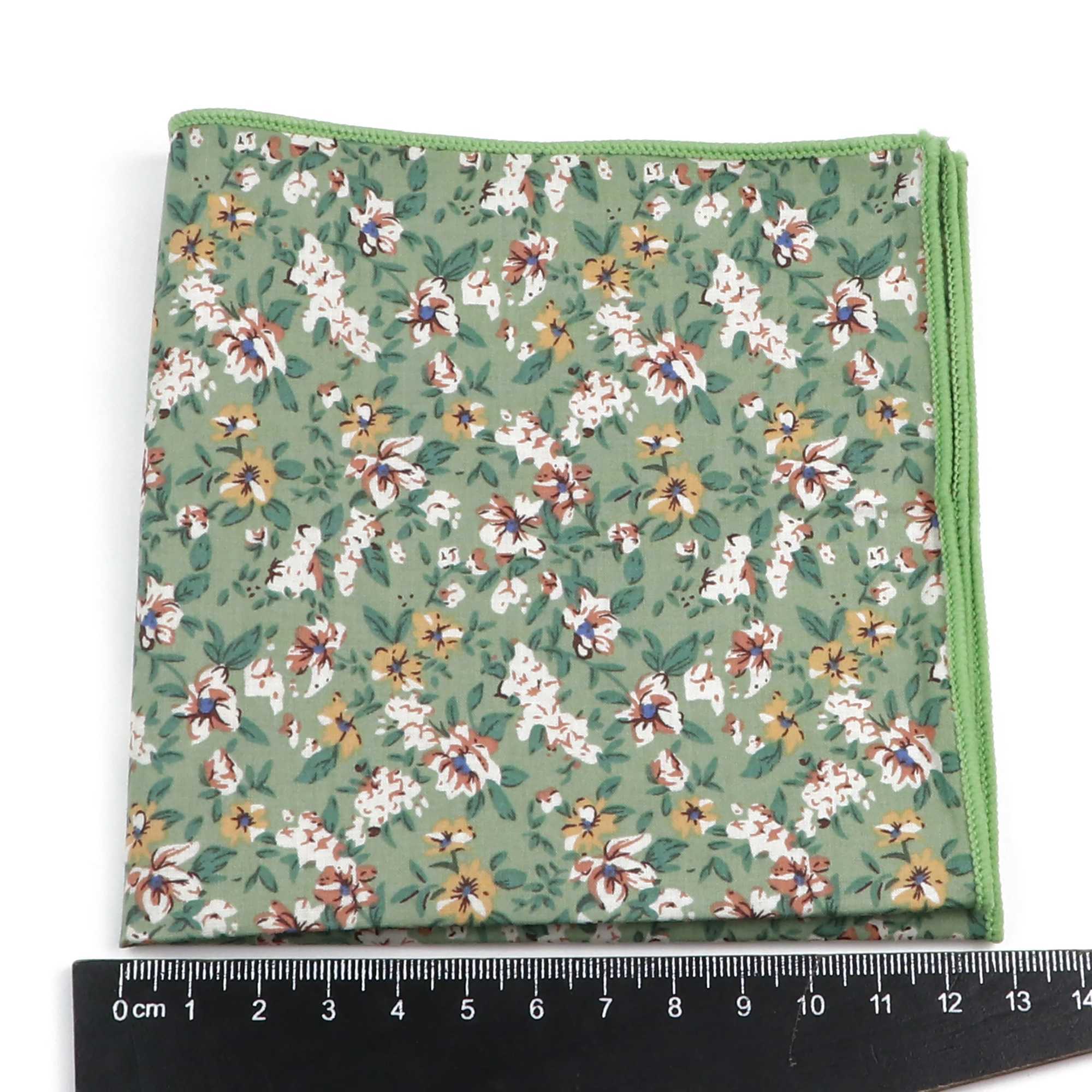 New color cotton mens casual tie set suitable for wedding parties green blue collar pocket square Rantic Gravata accessories Y240925