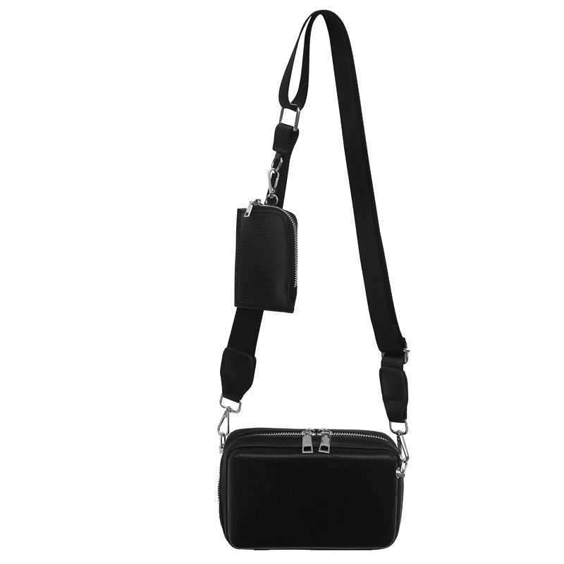 2024 Spring Mens Bag Fiable and Simple Crossbody Bag Trendy and Persalized Shoulder Bag Couple Style Unisex Z240924