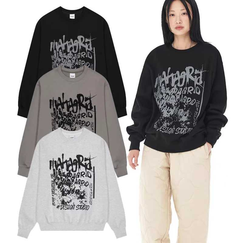 Fashion Style MGD Hoodies Classic Round Neck Hoodie Doodle Letter Printing Korean Style All-match MGD Sweatshirts PulloversX240925